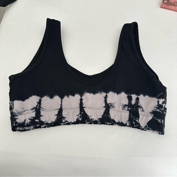 Electric & Rose Tie Dye Sports Bra - Picture 5 of 7
